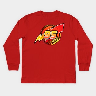 Number 95 KaChow Kids Long Sleeve T-Shirt